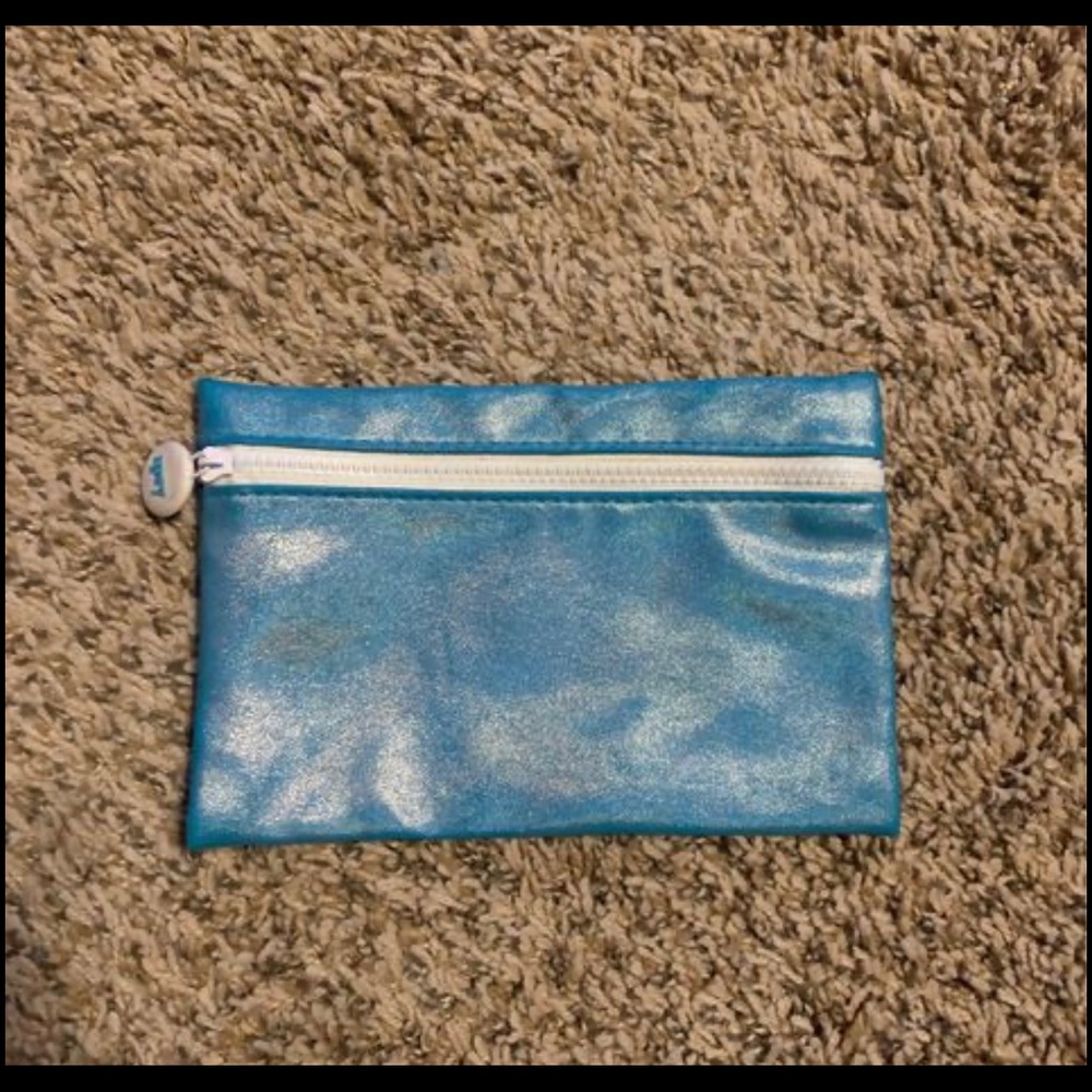 Ipsy iridescent makeup bag